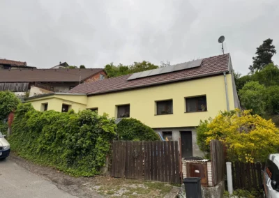 Oprava fasády rodinného domu