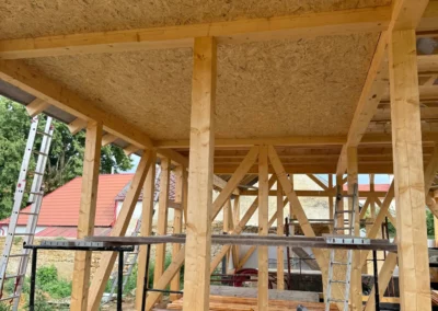 Sklad u rodinného domu