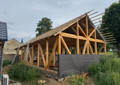 Sklad u rodinného domu