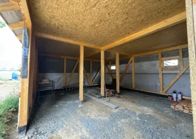 Sklad u rodinného domu