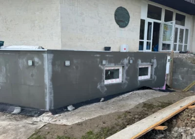 Rekonstrukce schodiště a dlažby